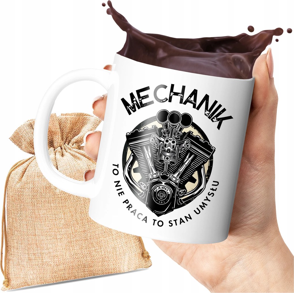 Nyomott Mintás Bögre Vicces Nyomott Mintás Ajándék Szerelőnek 330 ML Kerámia