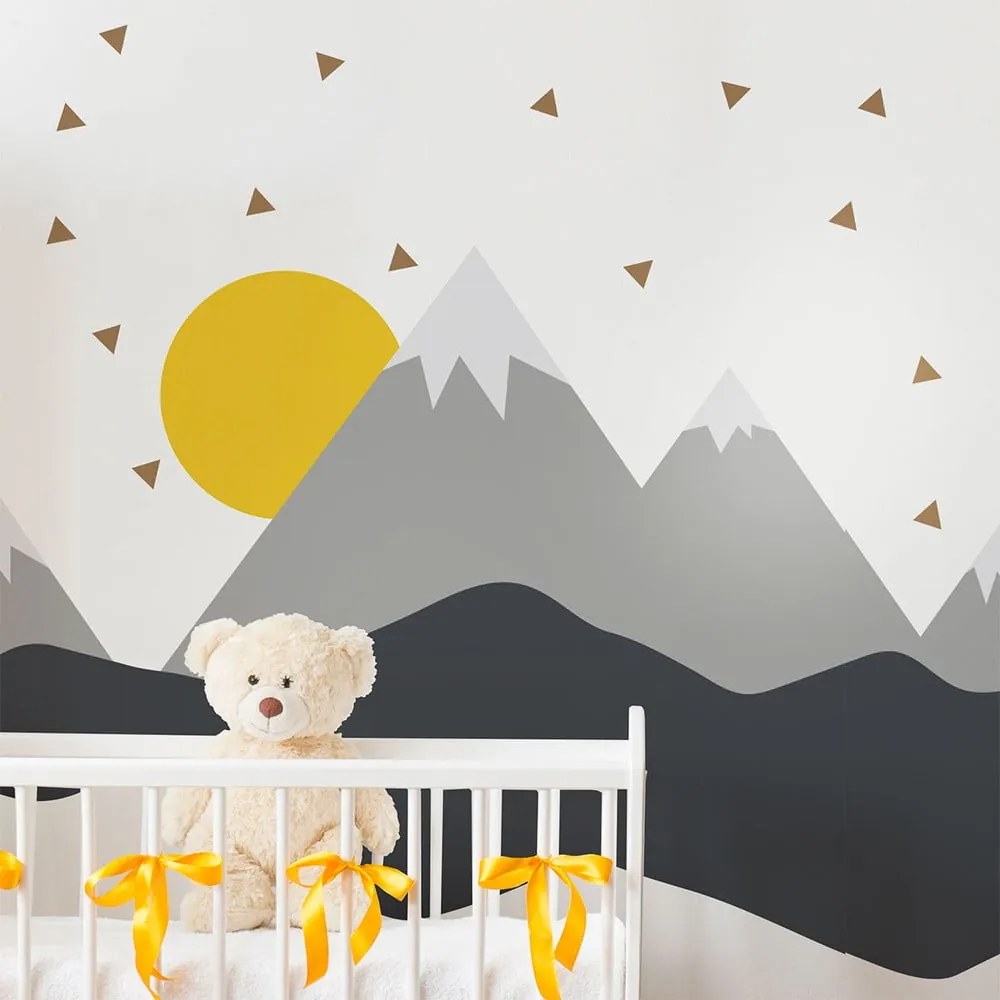 Giant Kid Sticker Scandinavian Mountains Nordika falmatrica - Ambiance