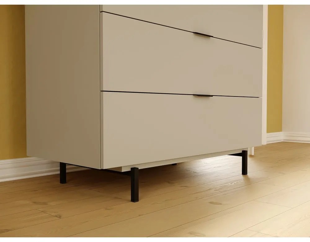 Szürke gyerek komód 105x92x54 cm Tomino – Germania