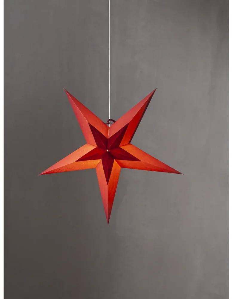 Diva piros karácsonyi világító dekoráció - Star Trading