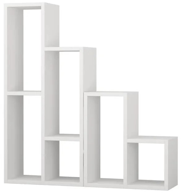 könyvespolc Sule - White
