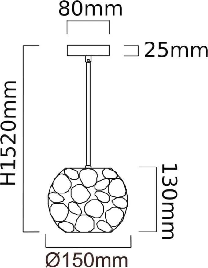 ORLICKI OR80179 CARERA Modern Függesztett Lámpa Króm G9 IP20
