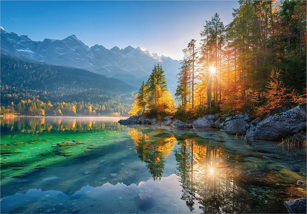 Fotótapéta Erdő Folyó Tájkép Természet Falra Hálószoba Nappali 400x280