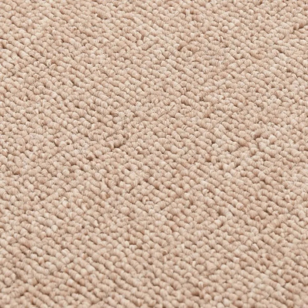 15 db bézs négyszögű csúszásmentes lépcsőszőnyeg 75 x 20 cm