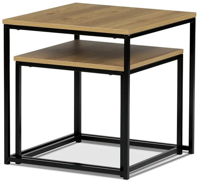 Lerakóasztal 50 × 50 cm MDF vadtölgy AF-076 OAK