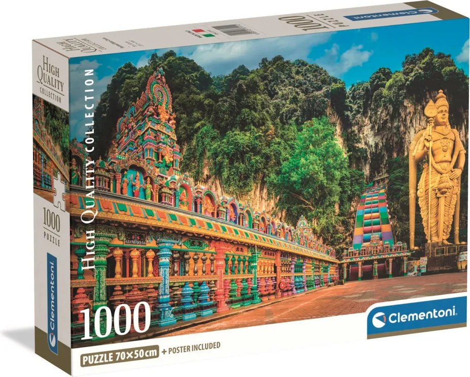 Művészet Batu Caves 1000 db-os puzzle Clementoni