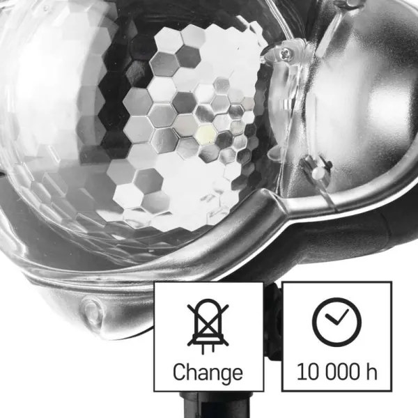 LED Karácsonyi kültéri projektor LED/4W/230V IP44 meleg/hideg fehér