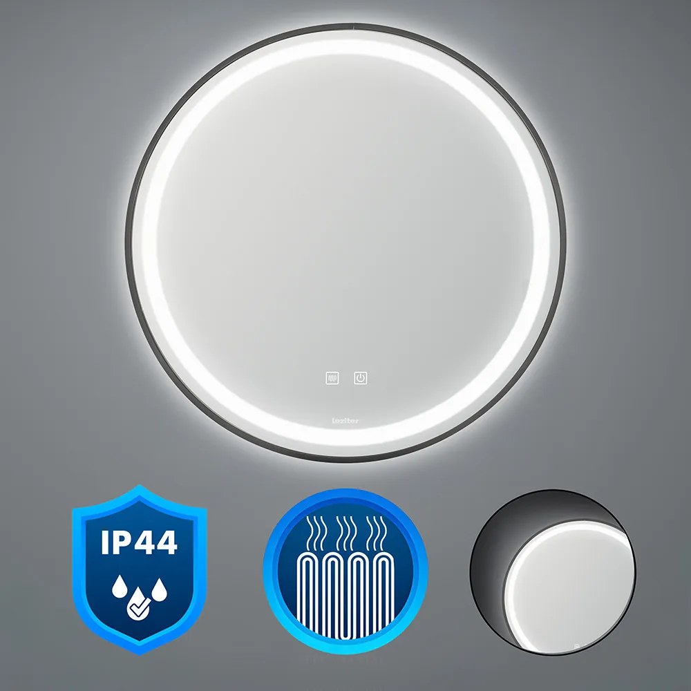 Ava 100 tükör led világítással