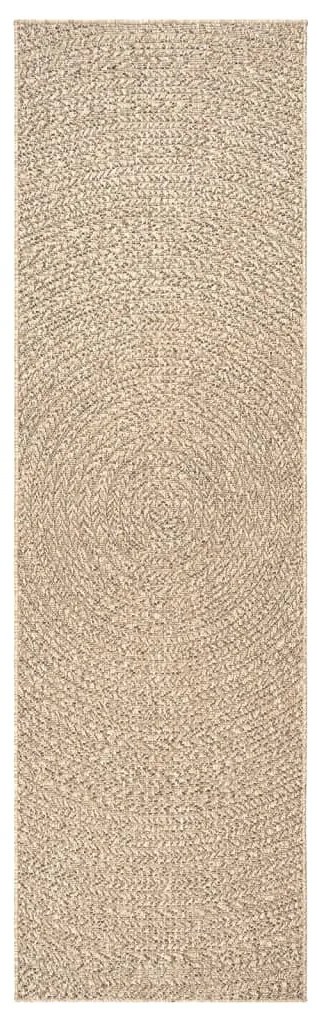 ZIZUR juta hatású beltéri és kültéri szőnyeg 80x250 cm