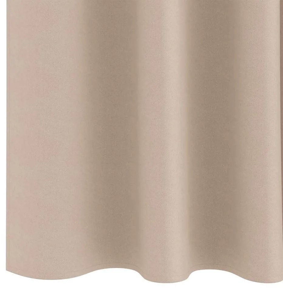 Függönyök függönyökkel 2 pcs Tópszínű 245x140cm Poliészter