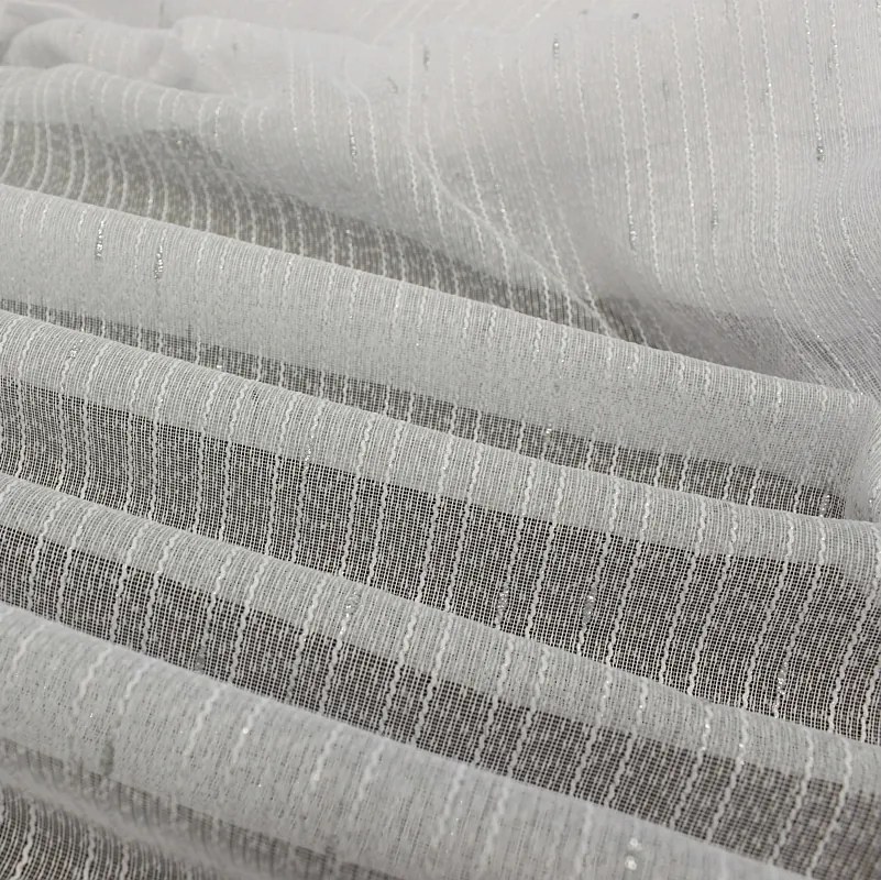 Függönyszövet Esőkabát Ezüst 290 cm fehér 0,5mb