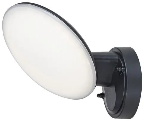 RÁBALUX 8134 VARNA Modern Kültéri Fali Lámpa Fekete IP44