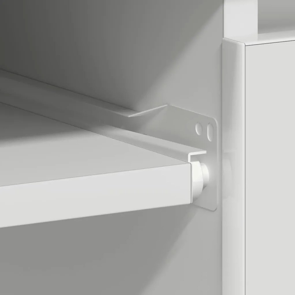 fehér szerelt fa íróasztal 90 x 45 x 76 cm