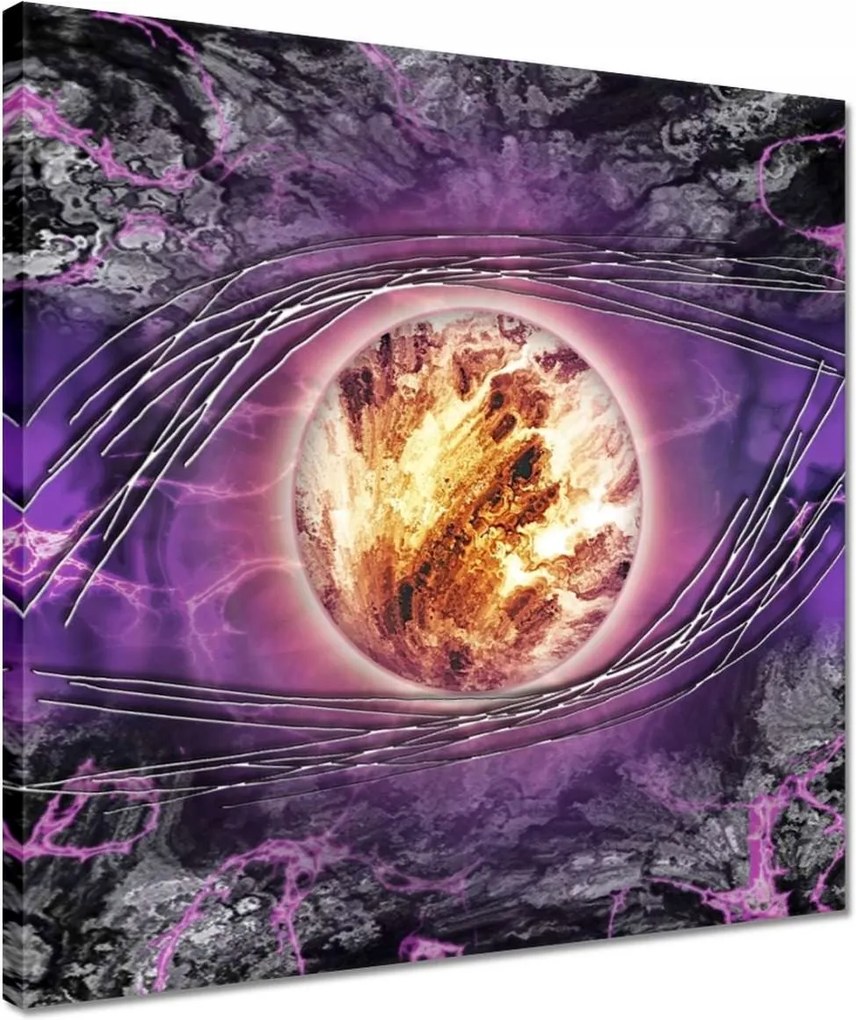 Vászonkép 40x40 Szem a világra