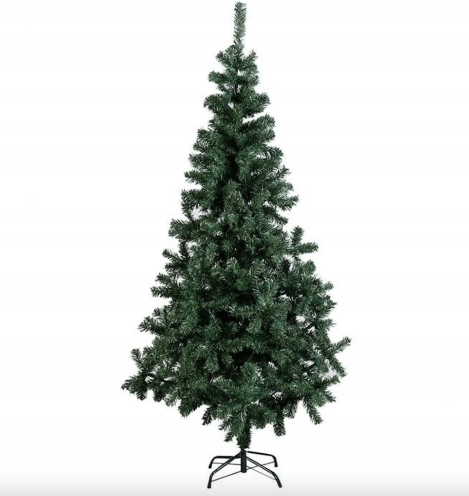 Karácsonyfa Műkarácsonyfa Fém Állvány 210CM Beltéri Kültéri Használatra