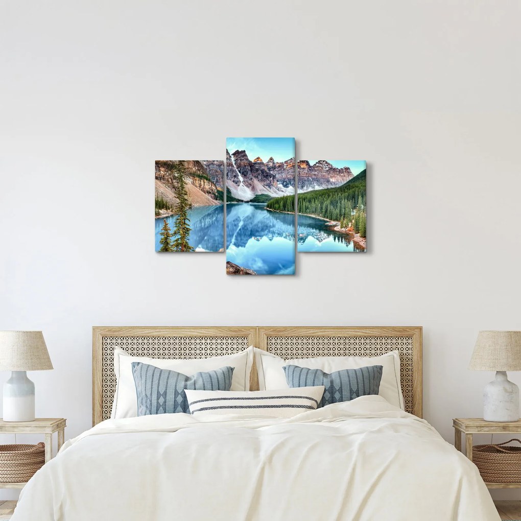 Kép - Moraine-tó (90x60 cm)