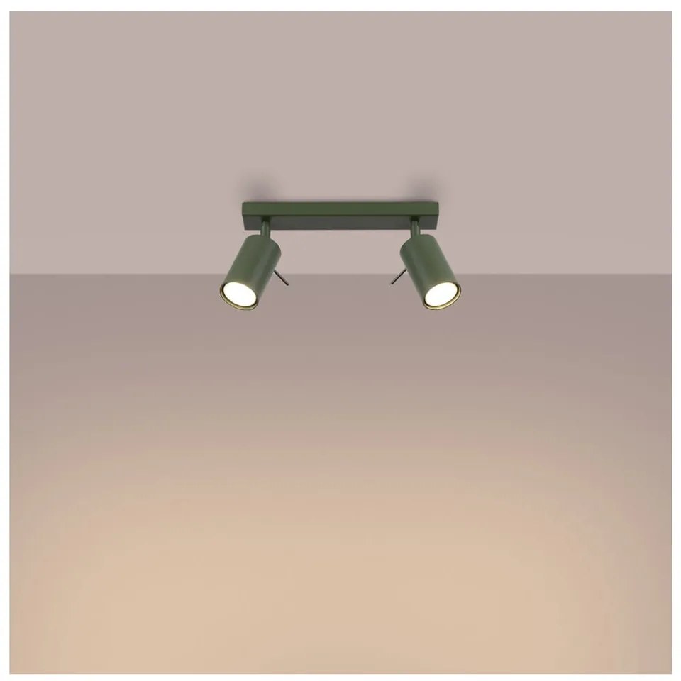 Zöld spotlámpa 6x30 cm Etna – Sollux