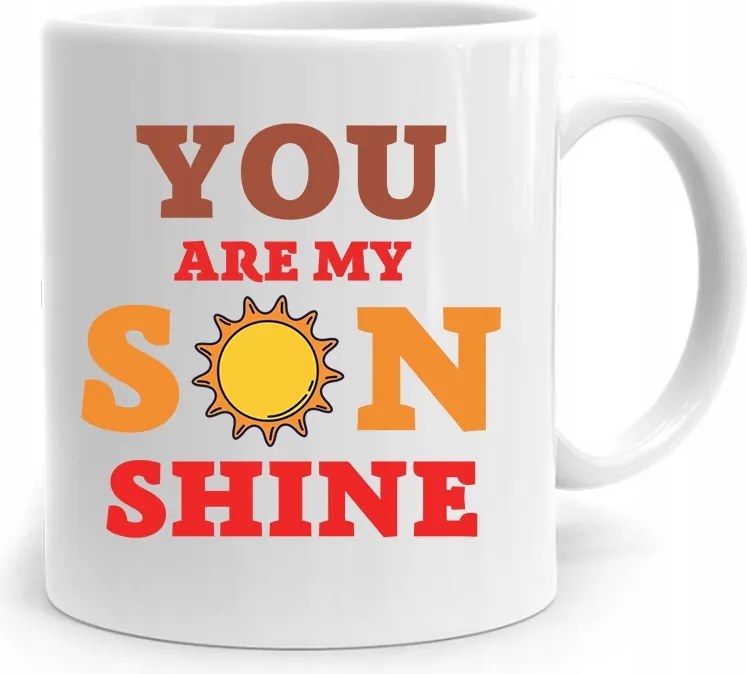 Ajándék Bögre A Gyermek Fiának You Are My Son fényképes nyomtatással