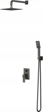 Grafit Falsík Alatti Zuhanyoszlop Csapteleppel