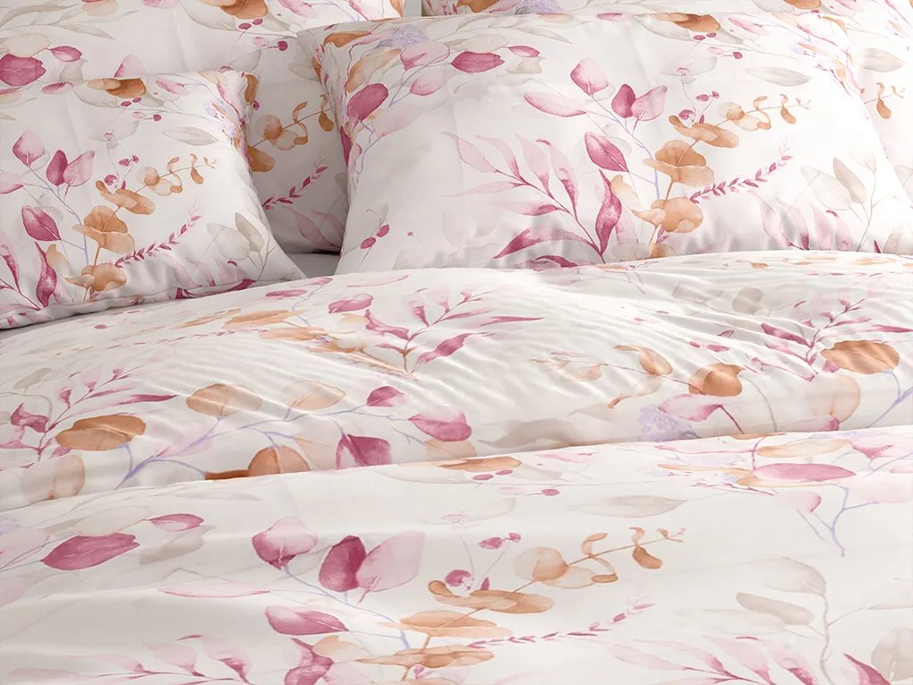 Mikroszálas ágyneműhuzat FLORANY fehér Ágyneműhuzat mérete: 70 x 90 cm | 140 x 220 cm