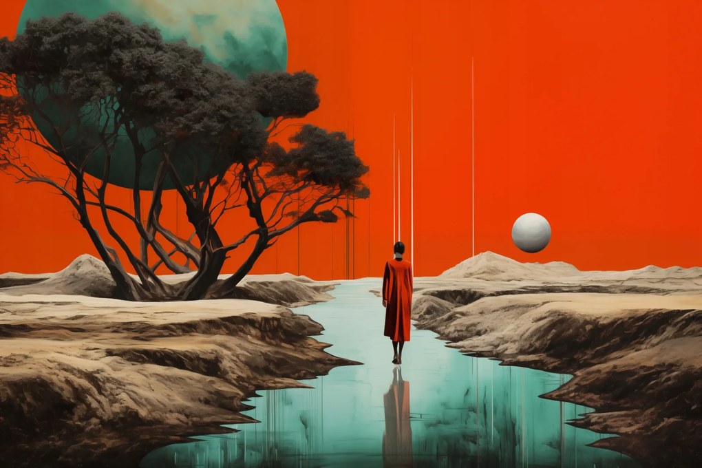 Poszter 91,5x61cm A víz útja