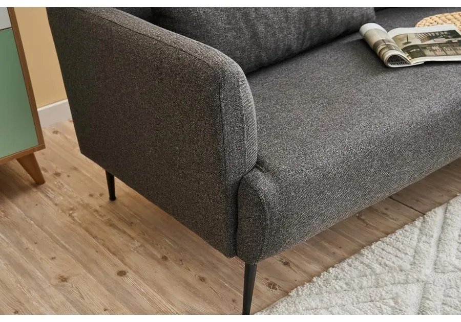 3 személyes kanapé Revos - Antracit