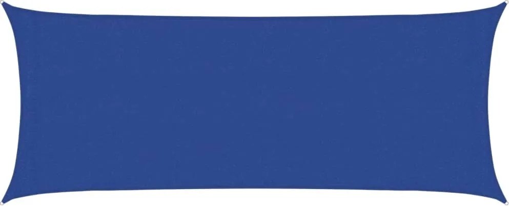vidaXL kék HDPE napvitorla 160 g/m² 2 x 4,5 m