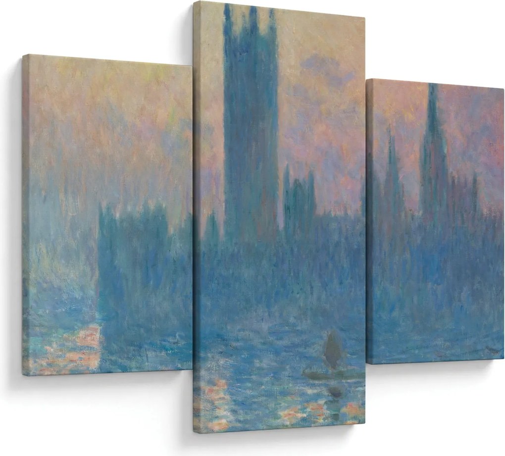Kép - Claude Monet, The Houses of Parliament, Sunset, reprodukciók (90x60 cm)