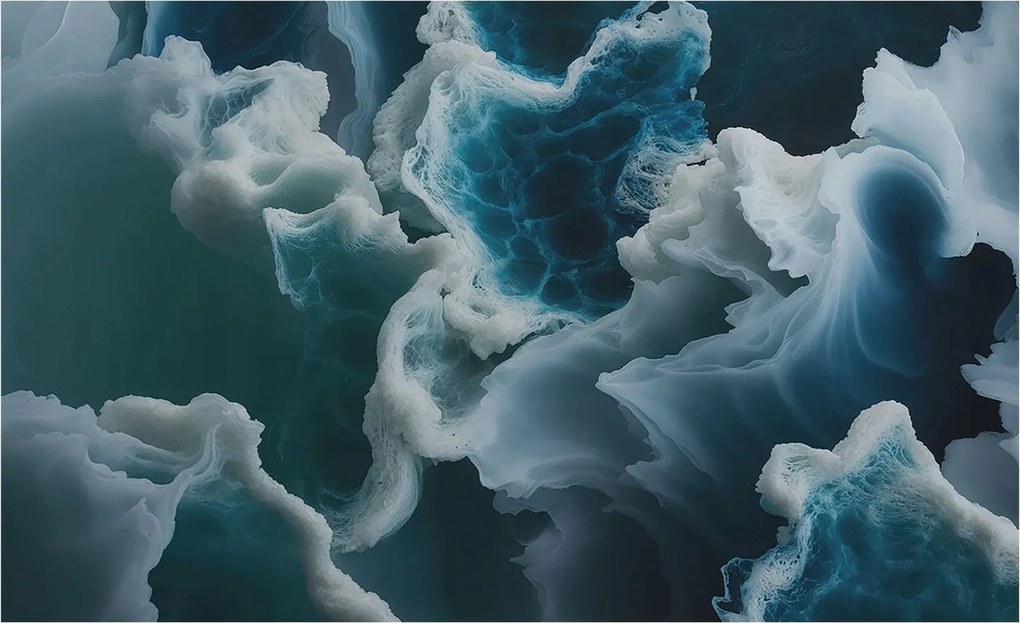 Fotótapéta Flizelin Hálószoba és Nappali Tengeri hullámok 416x254