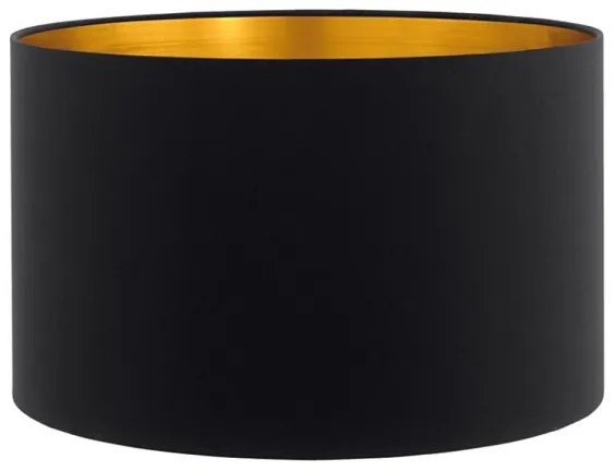 LED állólámpa TUNJA 1xE27/20W/230V, átmérő 38 cm, arany/fekete