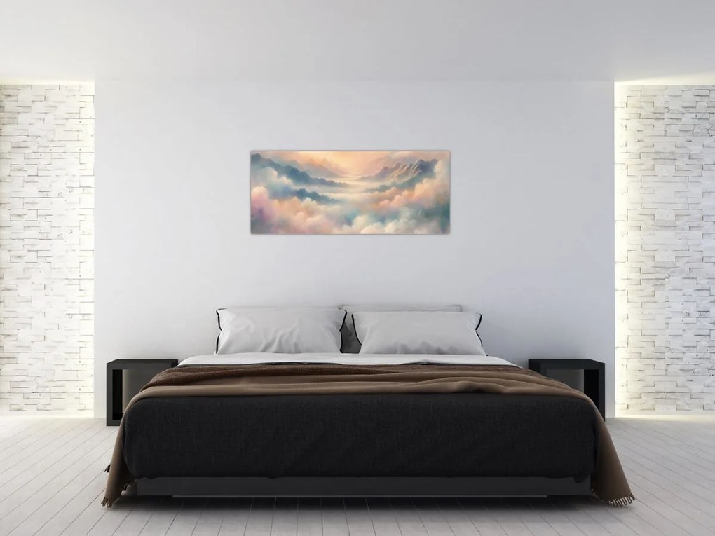 Kép - Felhők (120x50 cm)