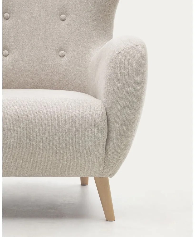 Bézs füles fotel Patio – Kave Home