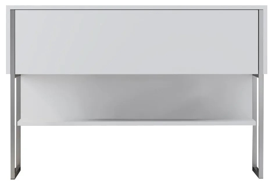 Komód Luxe - Silver, White