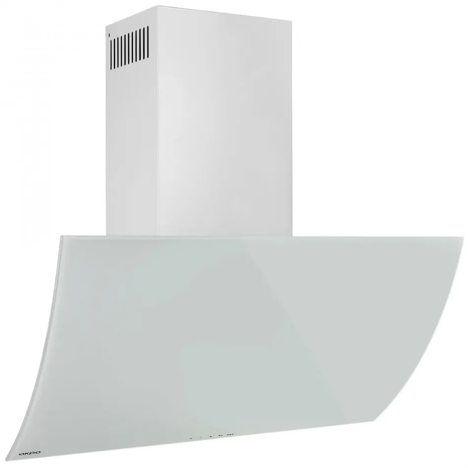 Akpo WK-9 Clarus Pro páraelszívó / szagelszívó - 60 cm - fehér / üveg