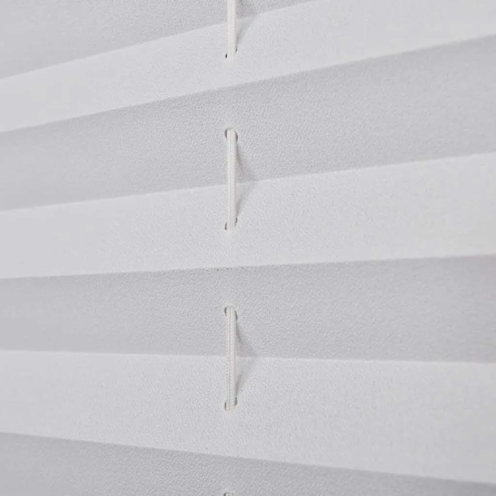 Plisse Roló 70 x 125 cm Fehér Redős Roló