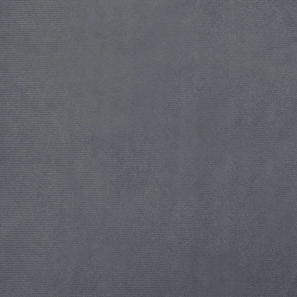sötétszürke bársony gyerekkanapé 100 x 50 x 26 cm