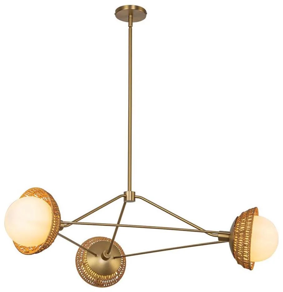 Alora Mood ALM-PERTH3-GD - PERTH rudas csillár 3xE14/40W/230V arany