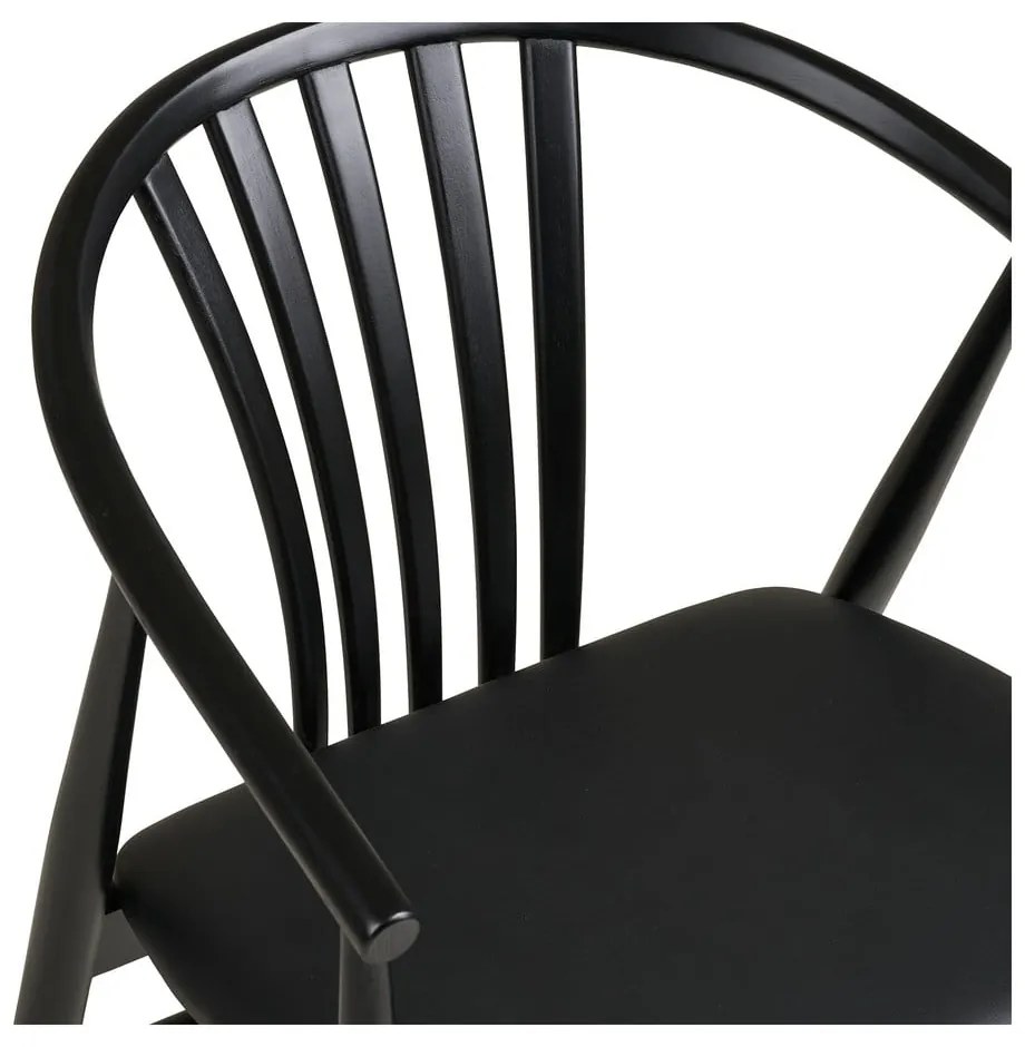 Fekete bükkfa karfás étkezőszék Agustin – House Nordic
