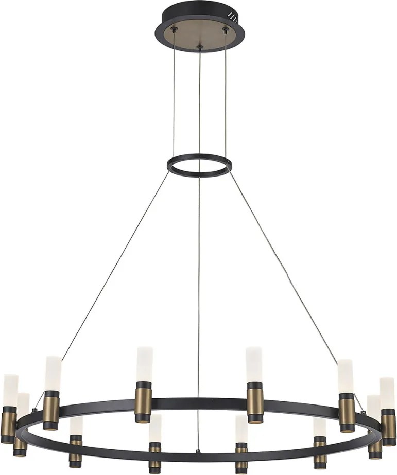 ITALUX PND-280110130-12A-MBL ALAMO Modern Led Függesztett Lámpa IP20