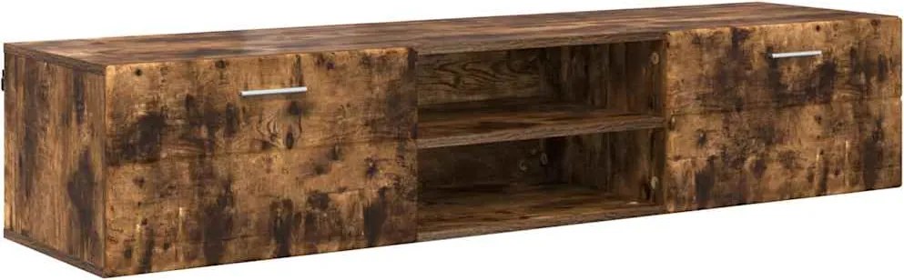vidaXL Fából Készült Szekrény Füstölt tölgy 150 x 39 x 30 cm Faanyag