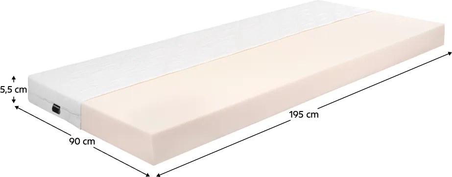 Matrac, habmatrac, 195x90 cm, VENITO