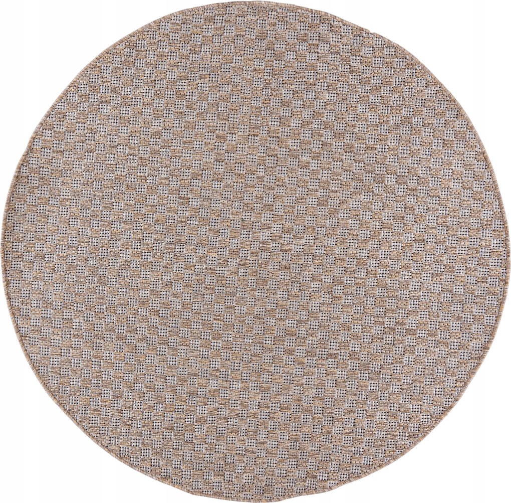 Vera Kötél Szőnyeg 200x200 cm Lapos Szövésű Univerzális Konyhába Teraszra w05