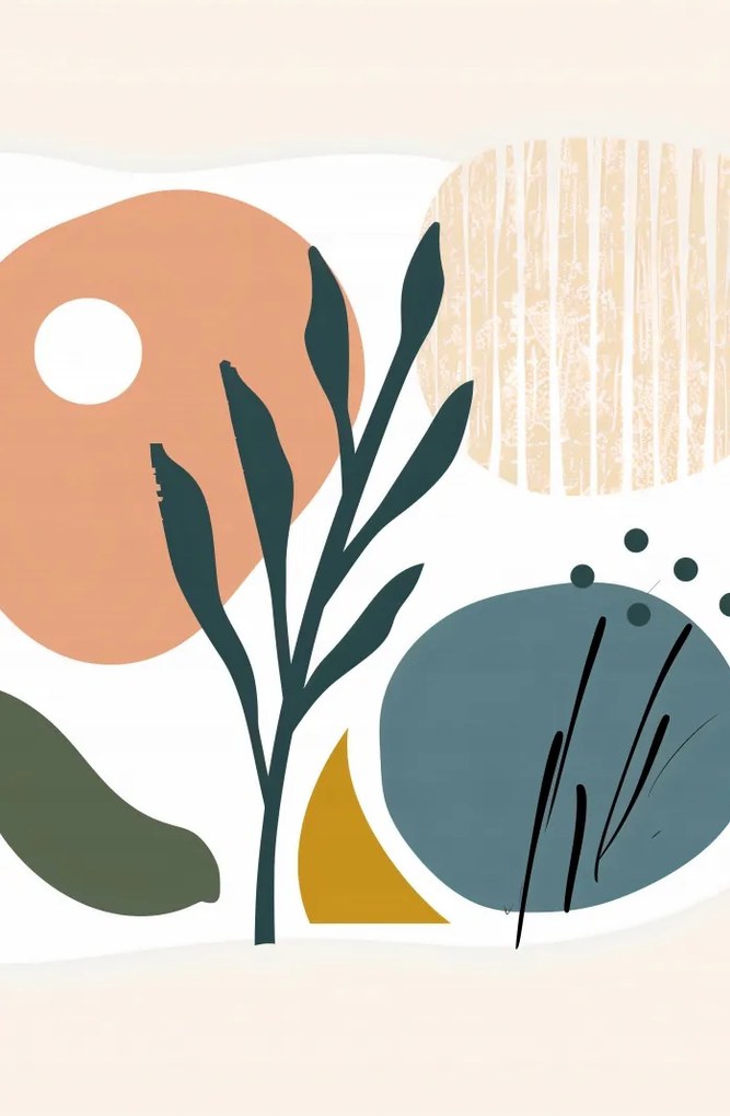 Poszter 53x81cm Pasztell Gyümölcs