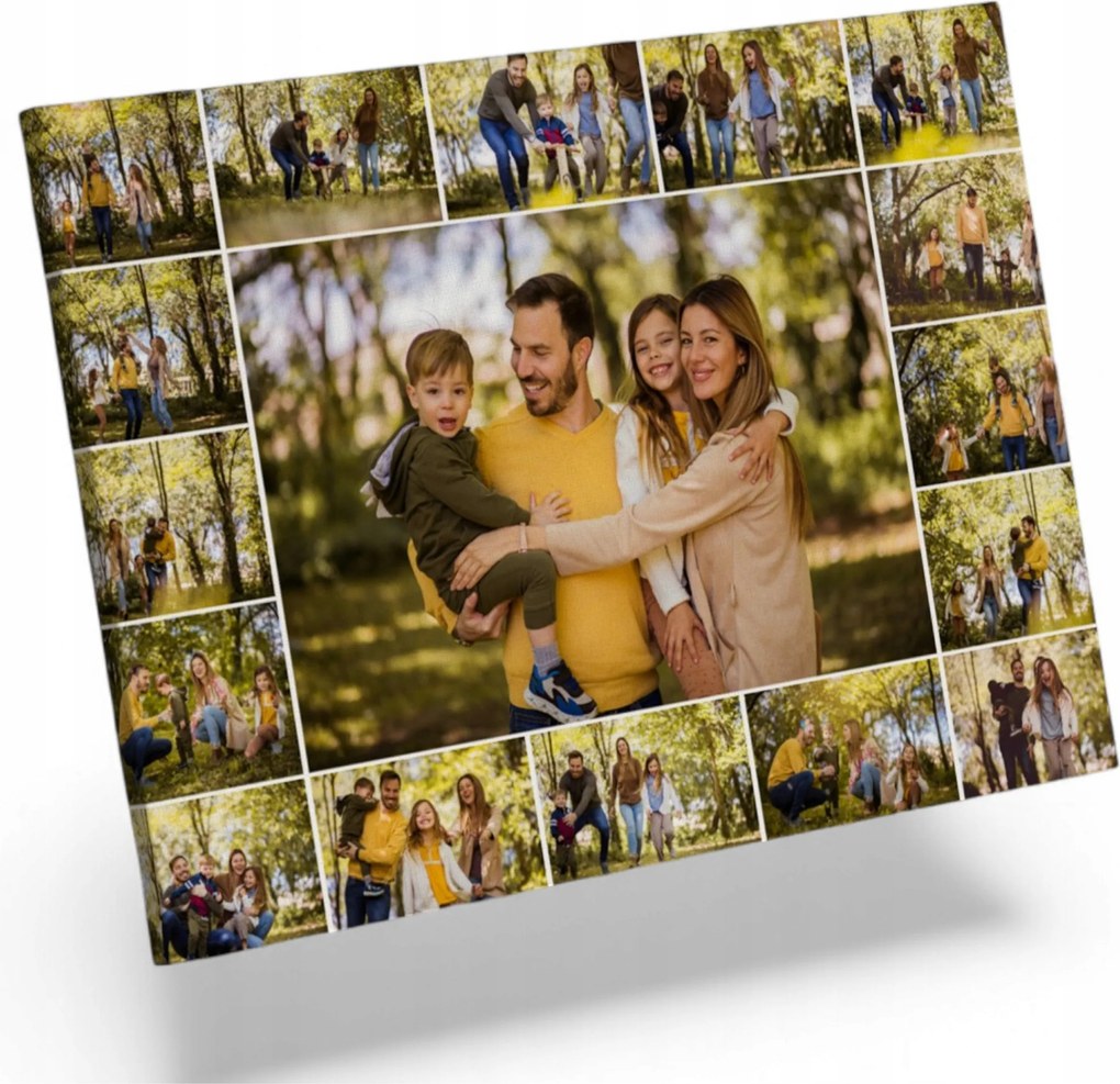 Fotó-vászonkép Az Ön fotója 100x70 Kollázs Kreátor Ajándék