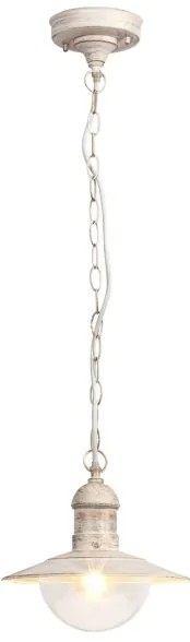 Brilagi - Kültéri függeszték MOLDE 1xE27/60W IP44 fehér/patina