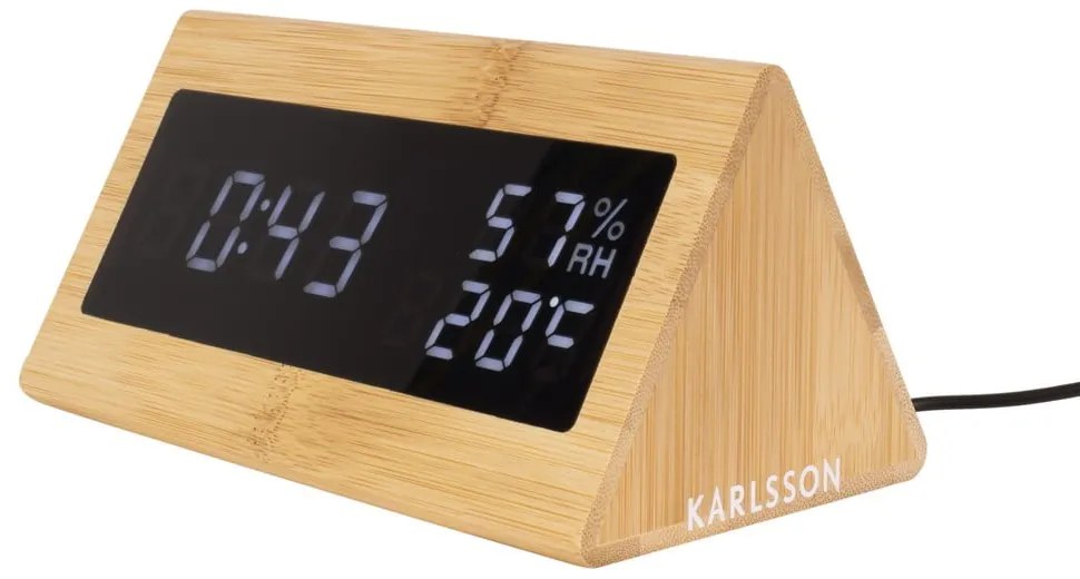 Digitális ébresztőóra Triangle – Karlsson