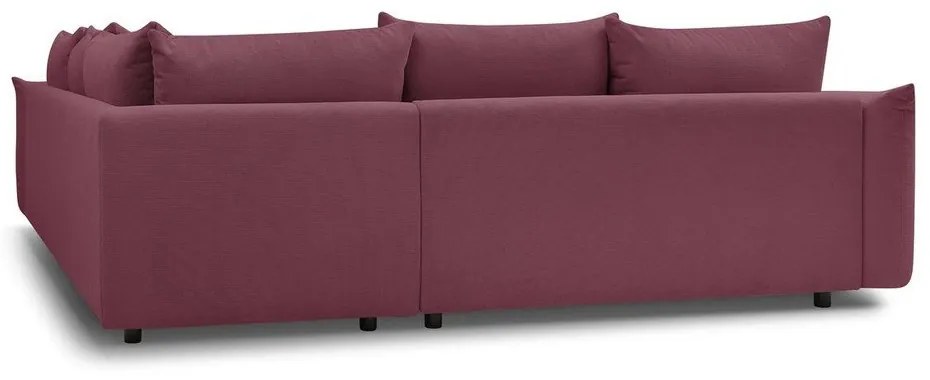 Borvörös sarokkanapé Ernest – Bobochic Paris