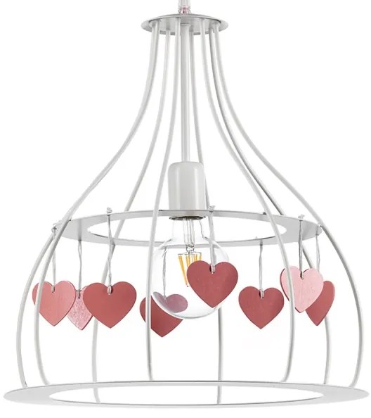 ONLI - Gyerek csillár TITTA 1xE27/22W/230V rózsaszín