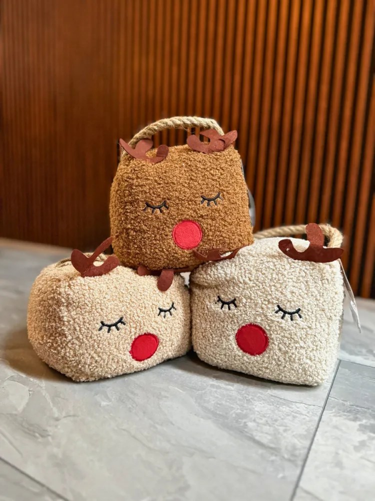 Reindeer plüss ajtótámasz több színben