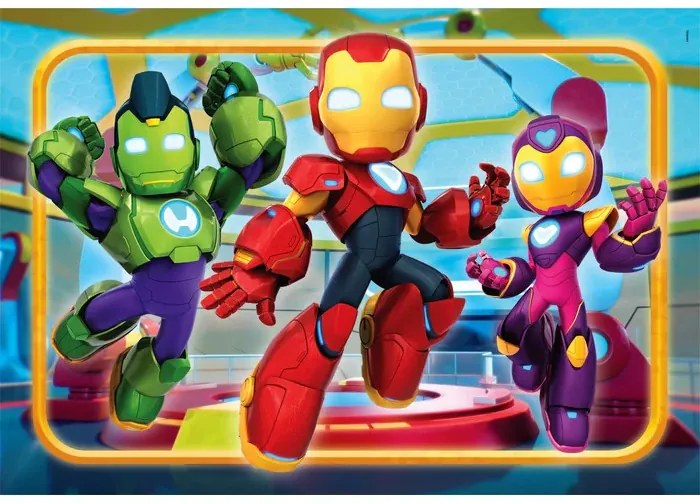 A Vasember és szupercsapata Trio 30 db-os puzzle Clementoni